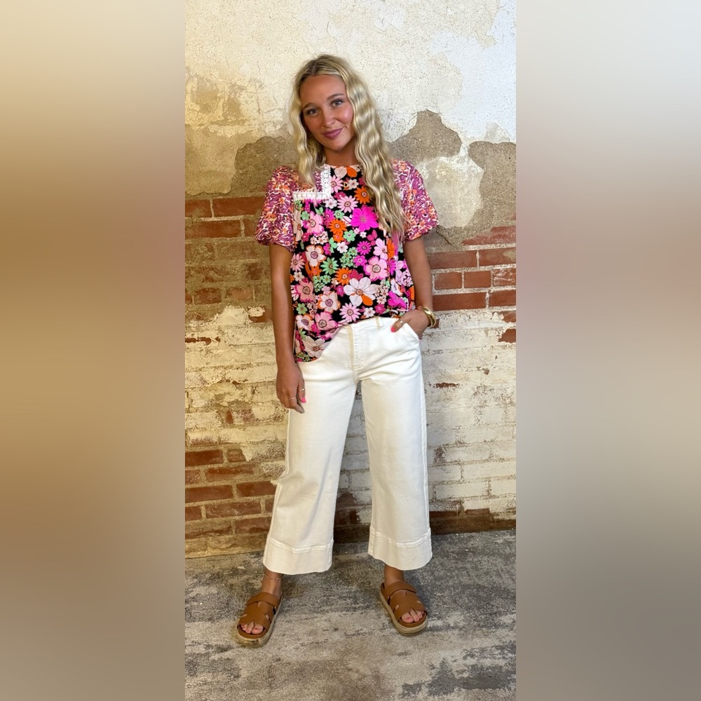 Floral Multicolor Top